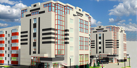 5-этажный жилой дом со встроенными нежилыми помещениями по ул.Худайбердина в г.Стерлитамак