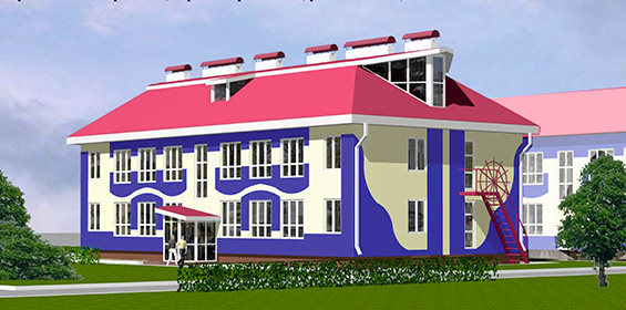 Реконструкция здания учебного корпуса под помещение детского сада РБ, г.Стерлитамак, ул.Заводская 13